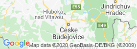 Ceske Budejovice map